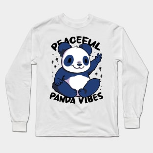 Hello Panda Positivity Long Sleeve T-Shirt